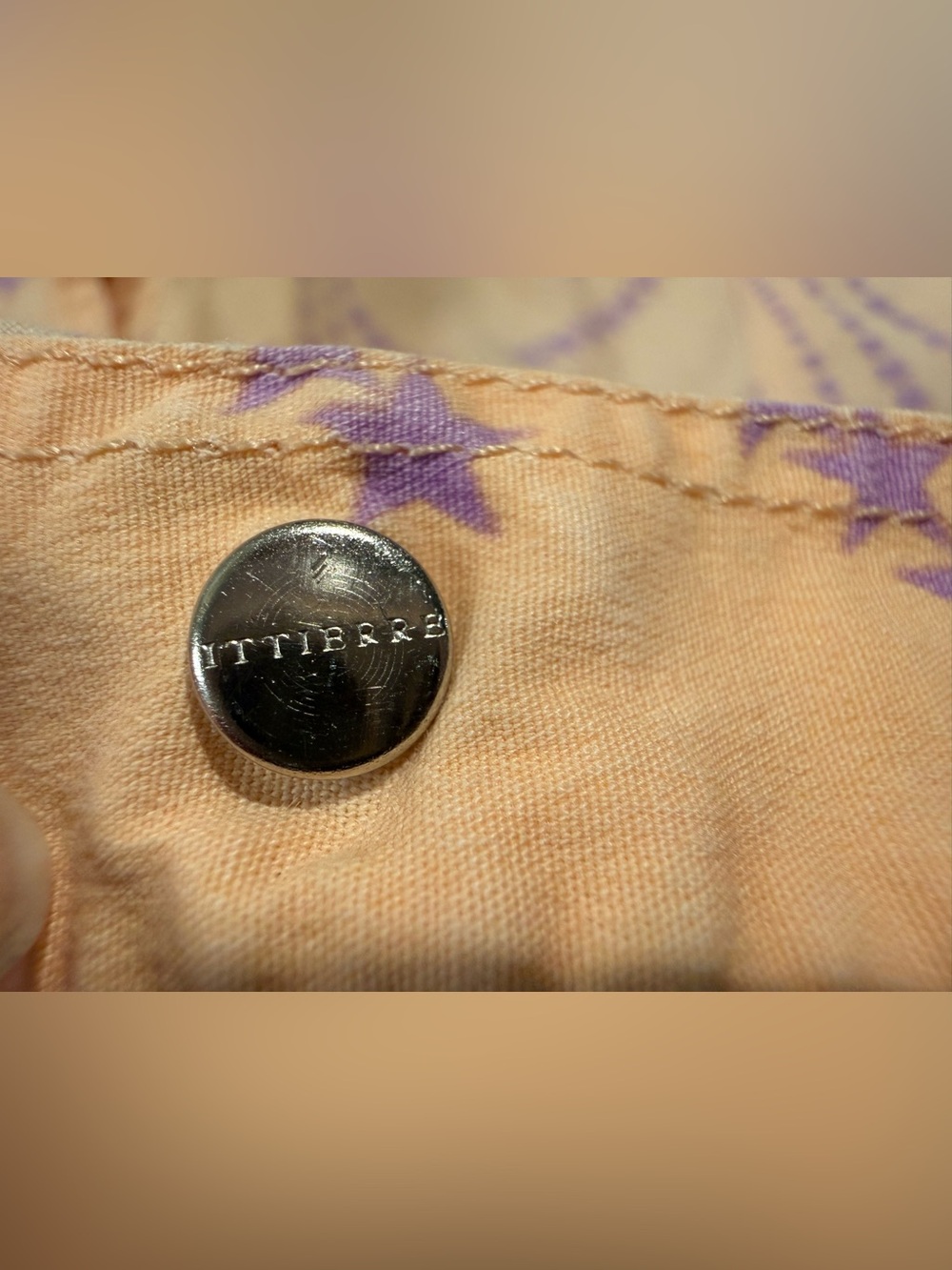 Vintage Versace Jeans Couture Ittierre button down Blouse shooting stars - Picture 11 of 14